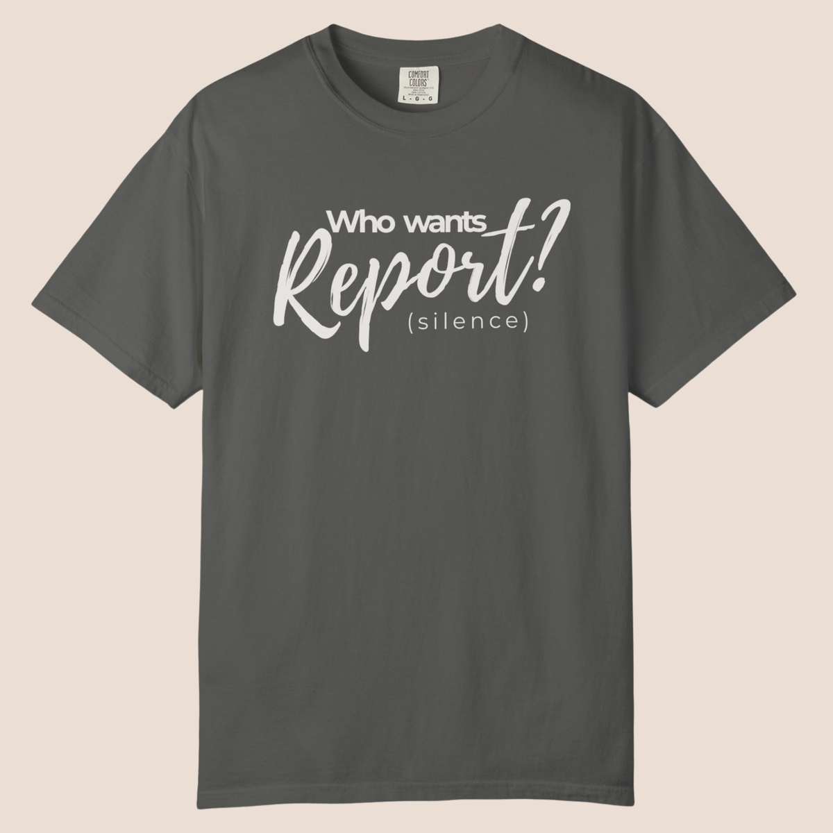 Who wants report?