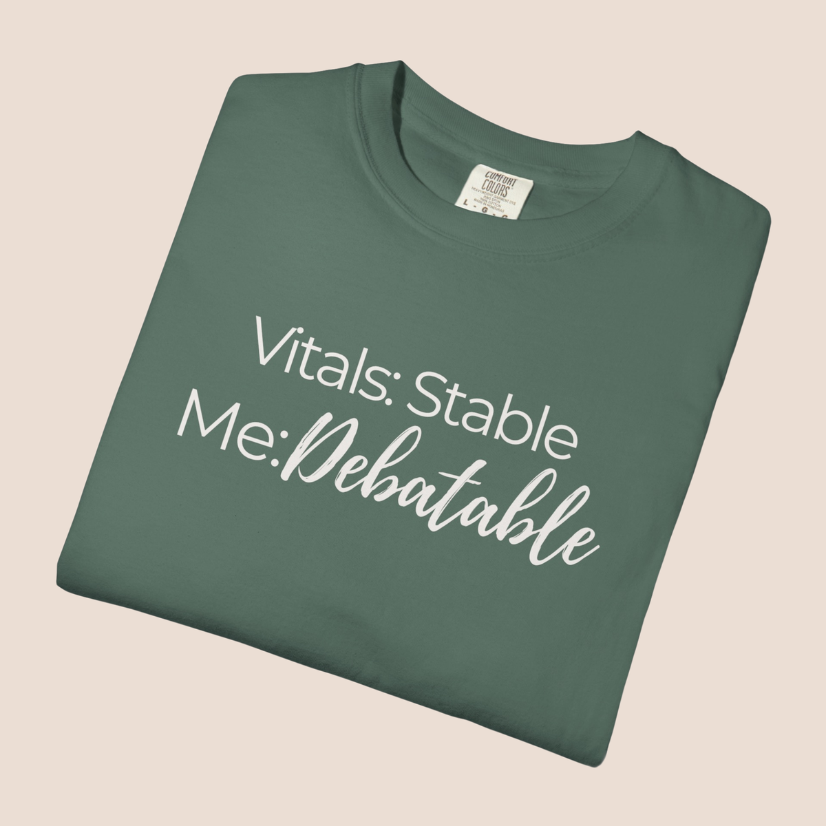 Vitals stable.Me debatable.